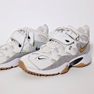 Clean RARE Nike Air Turf Raider White/Gold/Black
